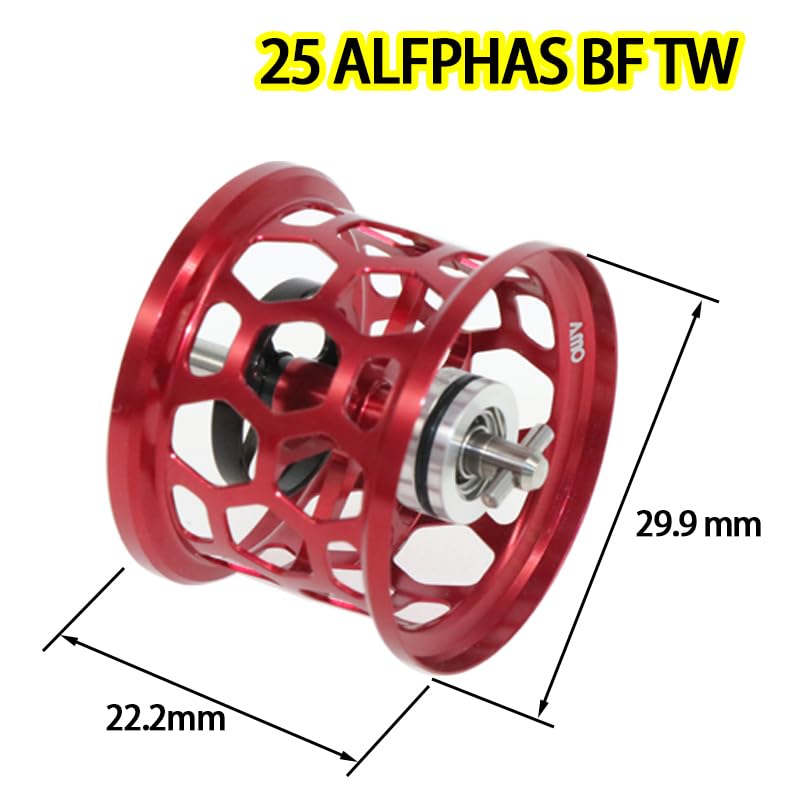 25アルファスbf tw用 Amoシャロースプール Amazon | [青嵐ルアー]ダイワ 25ALPHAS 25アルファス BF TW カスタム